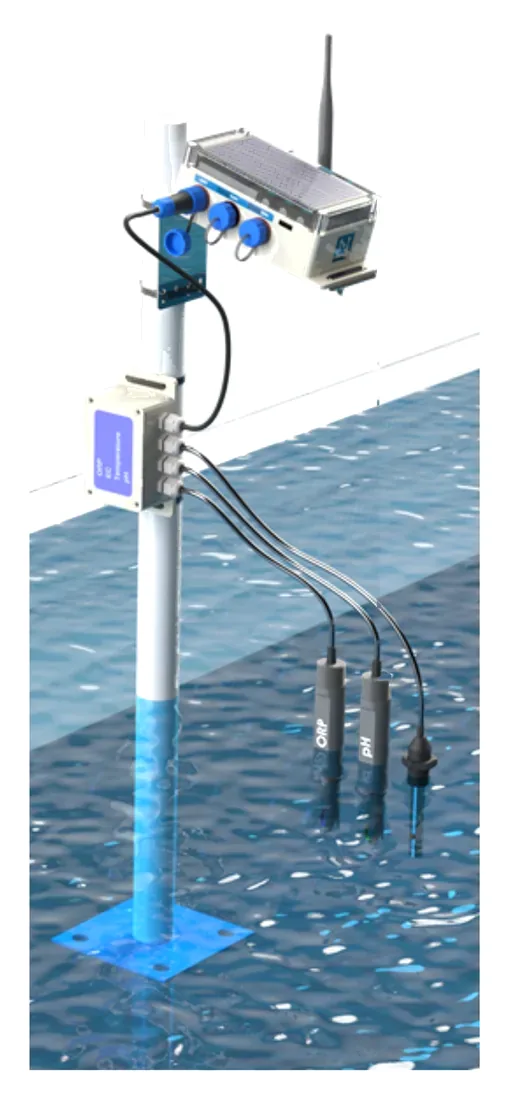 Sensor de análisis de agua